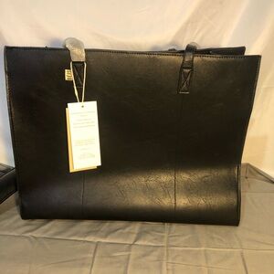 BEIS Large Black Tote Bag
